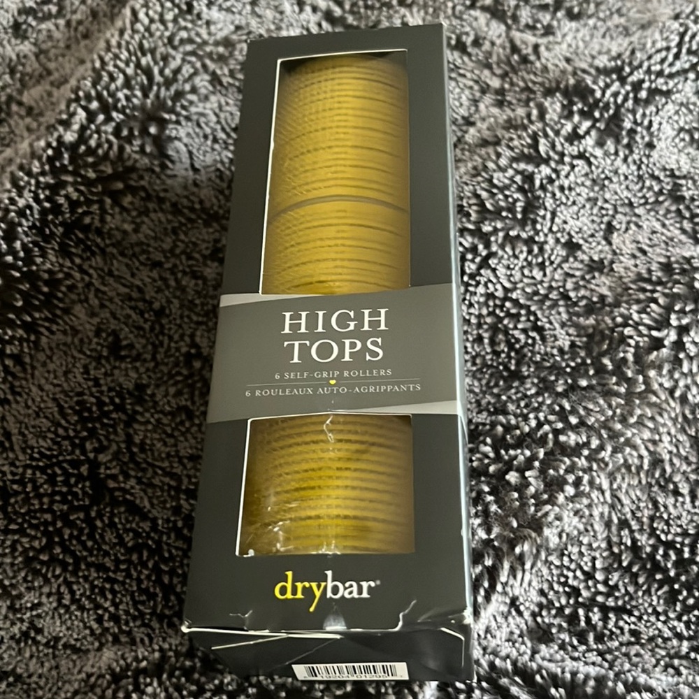 Drybar High Tops Self-Grip Rollers Yellow 3 Large & 3 Medium Rollers (Pack of 6)